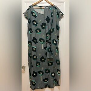 India & Purry Dress | Cotton Gauze | One Size | Self Tie Belt | SoHo Designer